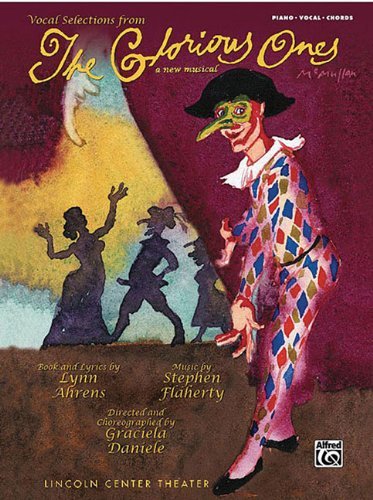 Image of Vocal Selections From The Glorious Ones For Piano Vocal And Chords Book