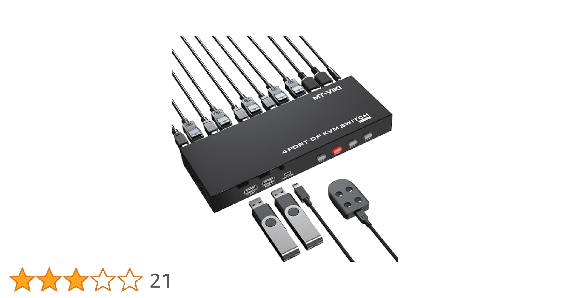 DisplayPort DP 切替器 4 ポート MT-VIKI Amazon.co.jp: DisplayPort 切替器 4 ポート、MT-VIKI DP