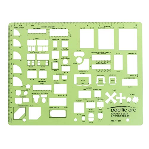 Image of Pacific Arc Kitchen and Bath Interior Design Template Guide, for Bedrooms, Bathrooms, and Kitchens