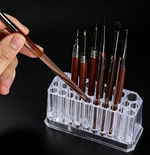Organizador Acrílico para Herramientas de Manicura miniatura 1