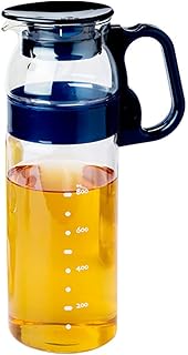 JSMY Pichets d'eau de 1,3 L,Carafe de jus de Glace Froide de Bouteille de jus Transparent avec Bouilloire de Couvercle pour Le vin Rouge,Le vin,Le jus,Le Lait,l'eau Froide de Glace,etc.