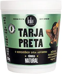 Tarja Preta Máscara de Queratina Vegetal 230g , Lola Cosmetics