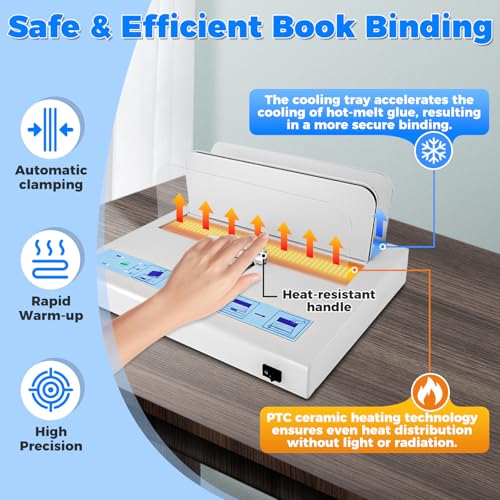 Loyala BINDING-MACHINE Thermal Binding Machine 500 Sheets Capacity Book Binding Material thumb #1