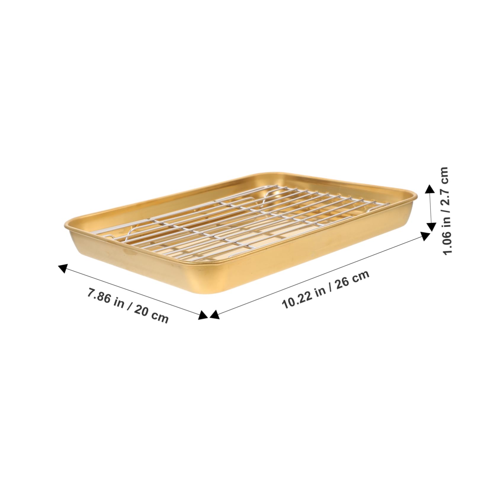 Alipis Plat De Cuisson Rectangulaire Acier Inoxydable Avec Couvercle - Pour Four, Barbecue, Dinde