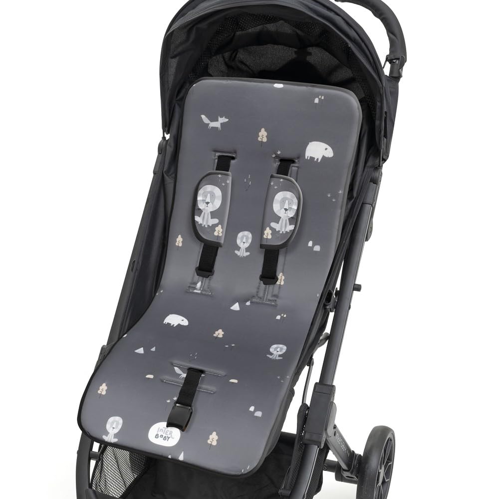 Colchoneta Silla de Paseo Universal Transpirable 3D para Bebé – Funda Carrito Verano Antisudor, Cojín Acolchado Silleta, Compatible con Cochecito, Ligera, Lavable – Danielstore — view 17