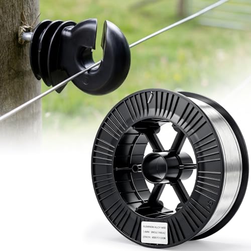 Gisafai 4000 ft 16 Gauge Aluminum Wire for Electric Fencing