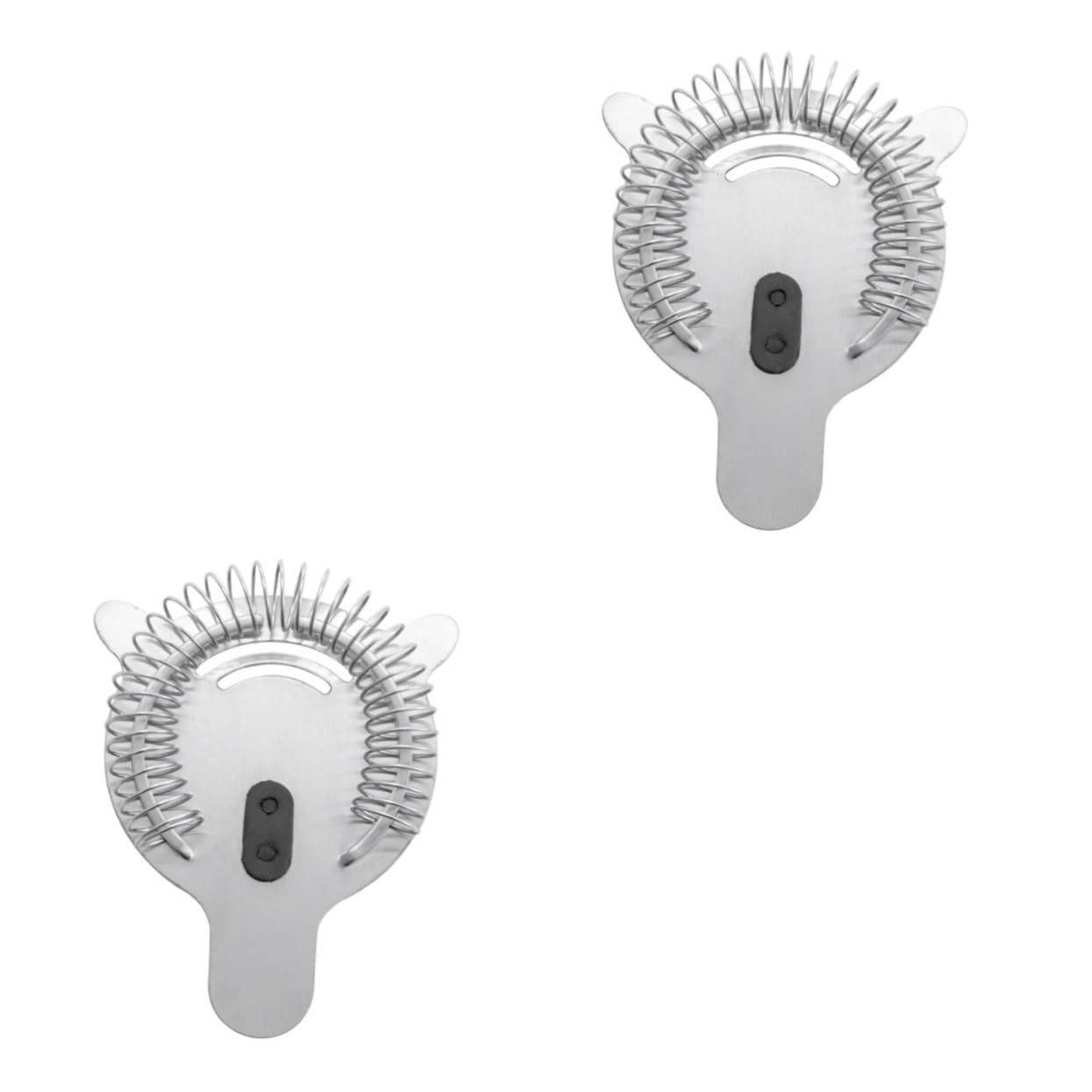 Housoutil 2pcs Cocktail Ice Strainer Cocktail Filter Hawthorne Strainer Mixologist Tools Cocktail Bar Tool Coffee Strainer Bartender Bar Strainer Cocktail Coffee Filters Barware Wine Set Tea