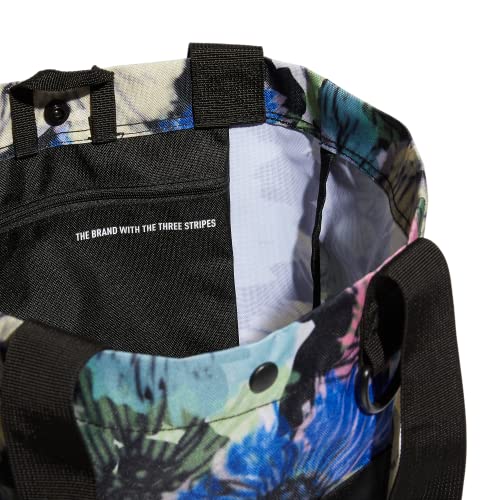 Adidas Unisex Everyday Tote Bag, Floral Aop/Black, One Size #TOP3