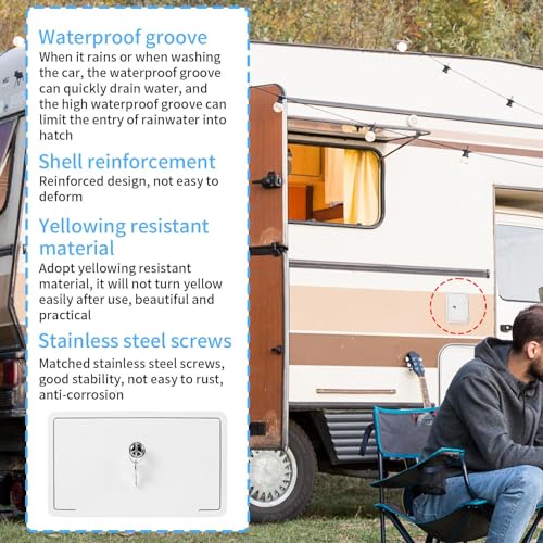 Trappe à bagages pour camping-car pour ranger vos équipements de voyage au sec