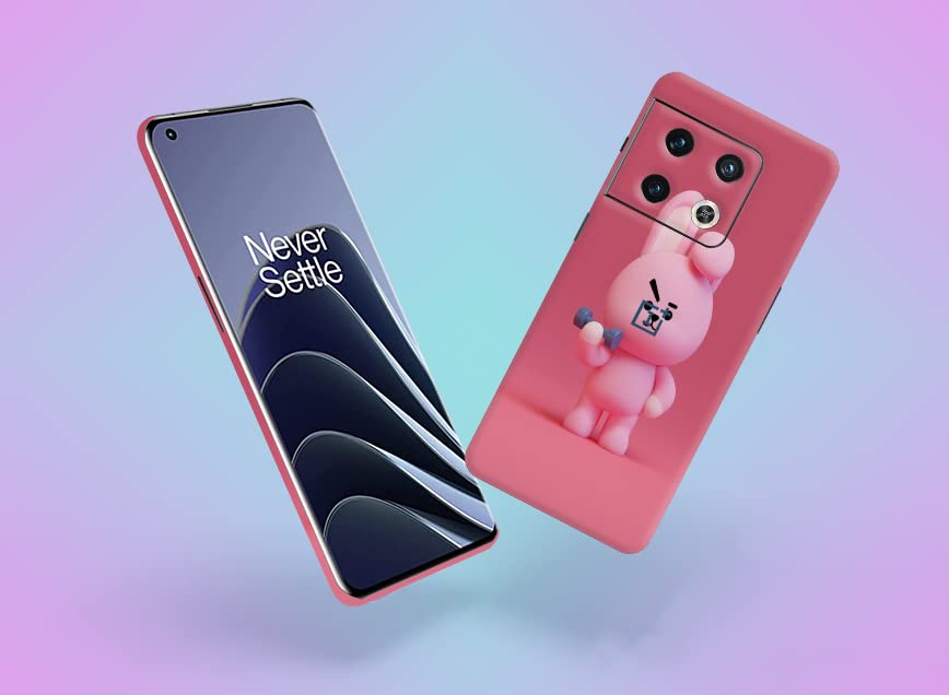 Image of Pinku Skin Back Protector Film Ultra Thin Scratch Resistant Vinyl (Not Case and Cover) for OnePlus 10 Pro 5G