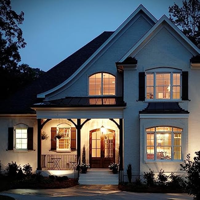 GKOLED 7W Outdoor LED Low Voltage Landscape Lighting Flood Light, 2700K, 550Lumen, 9-15V AC/DC, 1/2 Adjustable Knuckle Mount