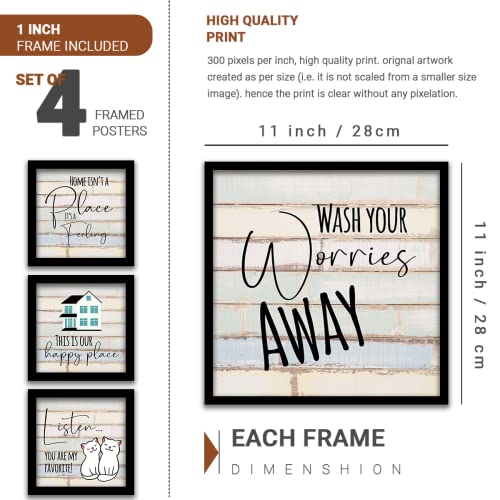 Image of kotart - Frames for Wall Decor - Motivational Quotes (Art 10, 10x10 inch)