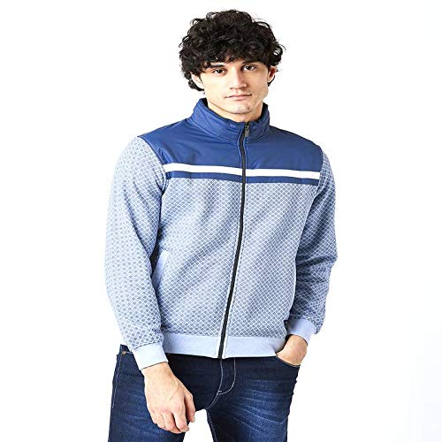 Buy Octave Men's Sky Melange Sweatshirt 