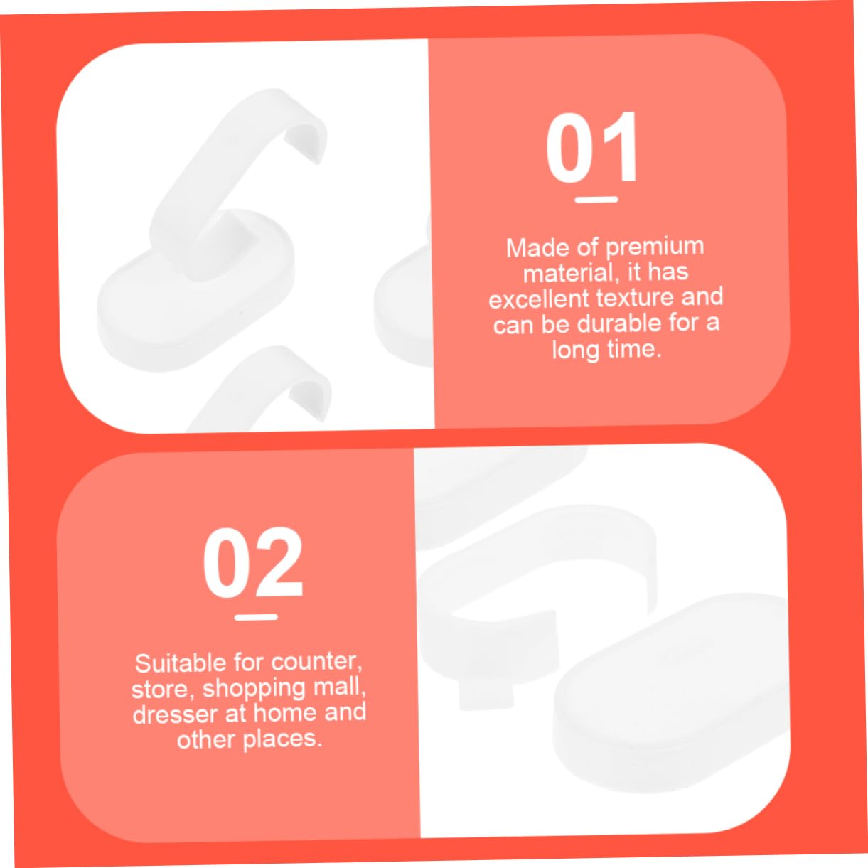 TOVINANNA 12 Pack Watch Display Rack Bracelet Rack Plastic Multi-use for Shop Display