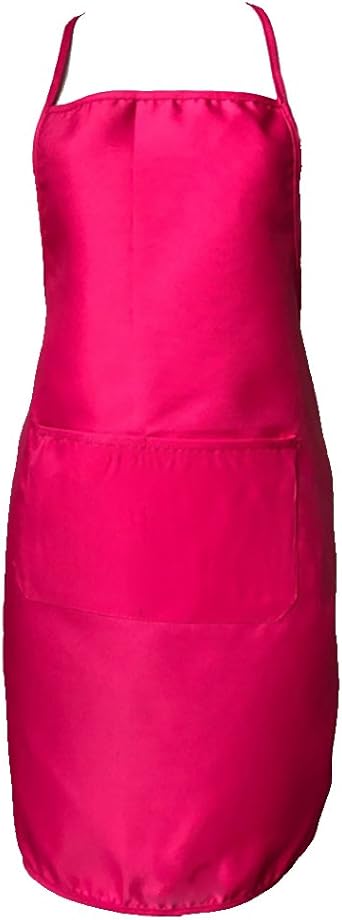 Unisex Home Kitchen Apron Chef Cooking Bib Women Work Bistro Aprons
