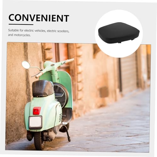 Selle de électrique confortable avec coussin noir pour trajets prolongés
