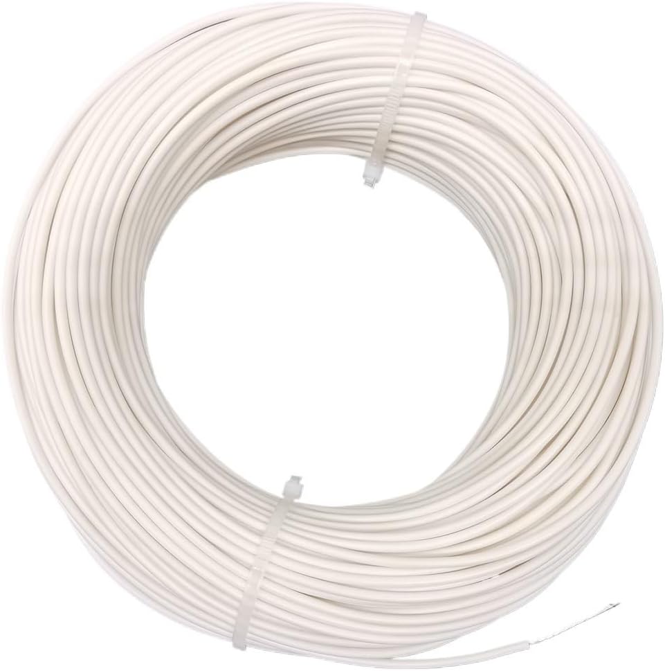 100M Silicone Rubber Alloy Spiral Heating Wire 0.6~588Ω/M Heating Cables Multipurpose Heating Cable Electric Hot Wire(74)