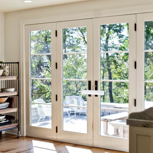 Fuikupe Terrassentürschloss für Französische Doppeltüren, Türsicherheitsschlösse Sicherheitsschloss für Terrassentüren, Professionelle Schlösser für Terrassentüren