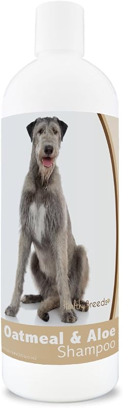 Shampoo de Aveia e Aloe Vera para Cães Healthy Breeds Irish Wolfhound, 473 mL