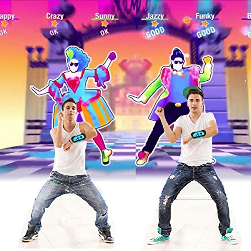 Just Dance 2019 - Dance Band for Nintendo Switch,JoyCon Cuff for Nintendo Switch - Adjustable Elastic Strap with Space for Joy-Cons Left or Right,2 Pack - Thumbnail 4