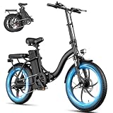 Lite 1 Step-Thru Electric Bike for Adults,PEAK 1500W Folding Electric Bikes for...