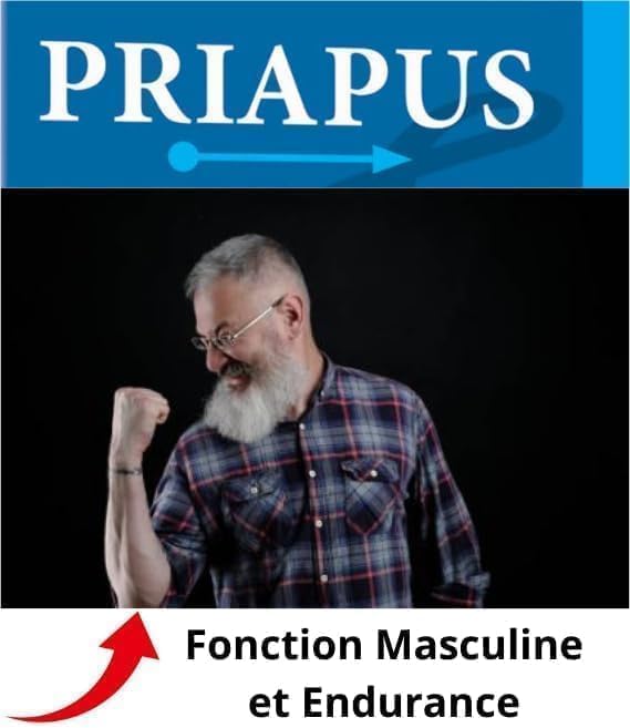 Priapus - Shiver - Puissance Masculine - Énergie | Performance | Endurance - Formule Virilité Homme - Ginseng – Image 4