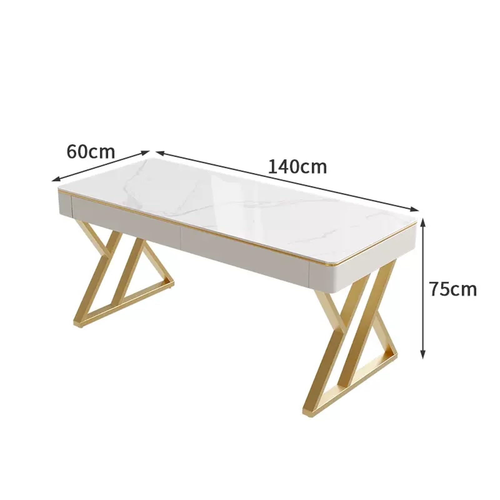Stable Computer Desk with Metal Frame Desk for Home Office, Computer Home Office Desk Large Office Desk Computer Table Study Writing Desk Workstation (Color : D, Size : L120XW70XH73cm)