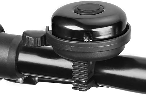 Miniatura 2 de Accmor Campana de bicicleta clásica, campana de bicicleta de aluminio, sonido nítido y claro para bicicleta para adultos y niños