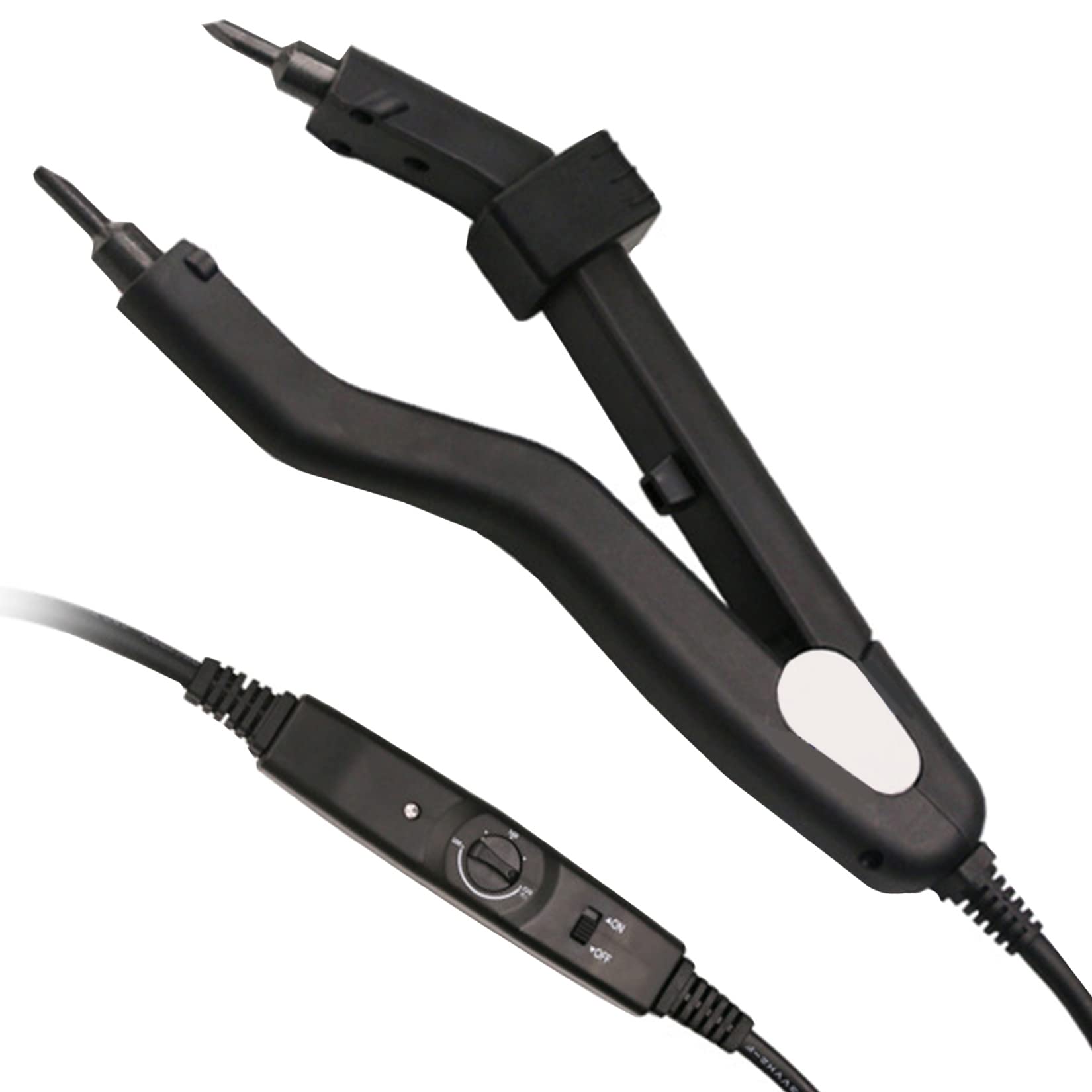 Professional Hair Extensions Tool, Fusion Heat Iron Connector Wand Melting Tool, Keratin Bonding Glue Melting Iron Adjustable Temperature for C/U/I/Flat Tip-image-32
