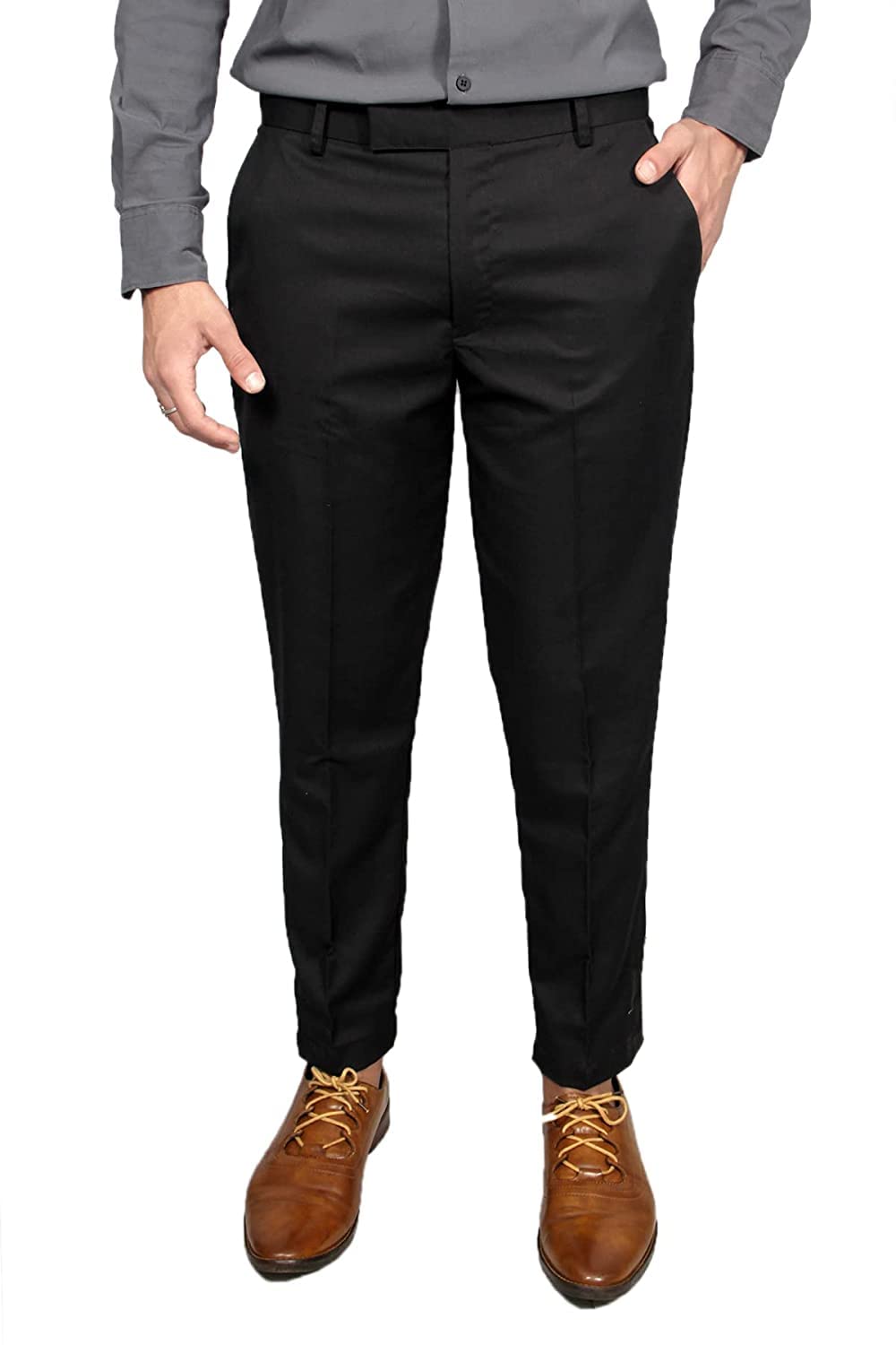 Men's Regular Poly Cotton Formal Pant | Stylish Men's Trousers for Office Party | Formal Trousers Pants-picture-43