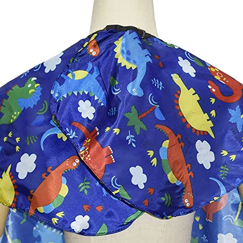 Capa de Corte de Cabelo Infantil, Padrão Fofo à Prova D'água Ajustável Capa de Corte de Cabelo Infa