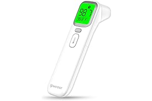 Touchless Infrared Thermometer: Precise Temperature Monitoring for Adults, Babies, and Kids