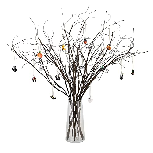 Floerve 34Pcs Halloween Hanging Decor- Pendants Decoartion Pumkins Wiches Ghost Castle Bat For Halloween Decor Party Tree #TOP3