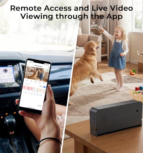 Image of Gyliziex 2K Clock Camera, 5G & 2.4G WiFi Indoor Pet Nanny Cameras with Alarm for Home, Full Color Night Vision, Human Motion Detection, Local SD Storage