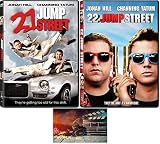 21 Jump Street and 22 Jump Street Channing Tatum Jonah Hill 2 DVD Set Includes Glossy Print Movie Set Camera Art Card