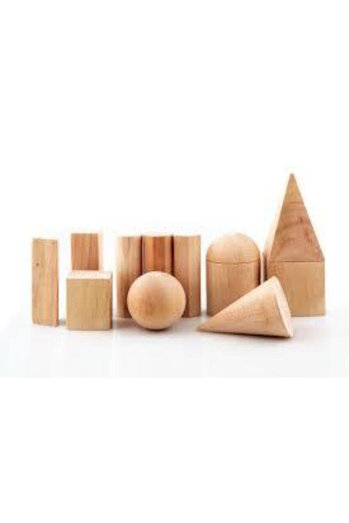 Geometrik Cisimler Ahşap 19 Parça gnsRKFaz3284