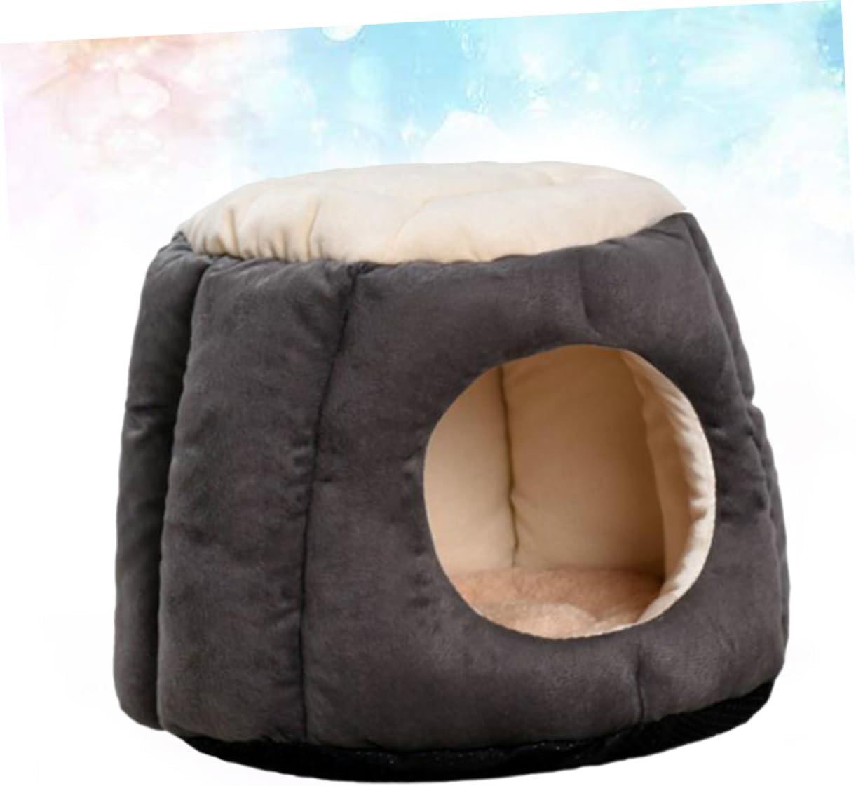 Creative Round Dog House Bed Pet Nest Mat Warm House for Cats Dogs Crate Bed Pet Supplies