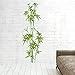 tjapalo® pk274 Wandtattoo Bambus Schilf Strauch Dekoration Wandaufkleber Wandtattoo Wohnzimmer Bambus, Weiß, Größe: H100xB38cm