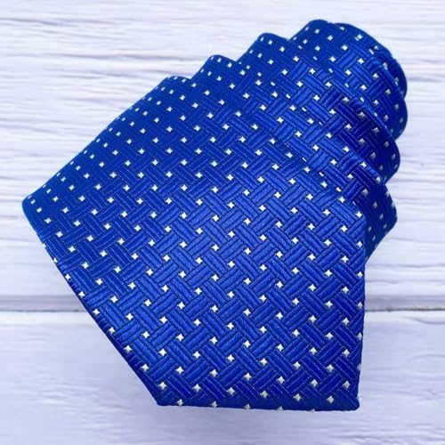 Mens 2.36'' Skinny Tie Royal Blue Classic Formal Event Necktie Wi...