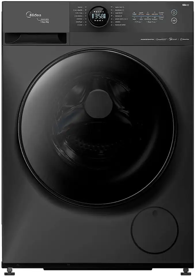 Lava e Seca Midea HealthGuard Smart 13kg Titanium 220V