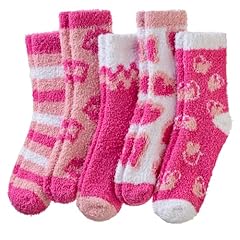 5 Pairs Rose Red Heart