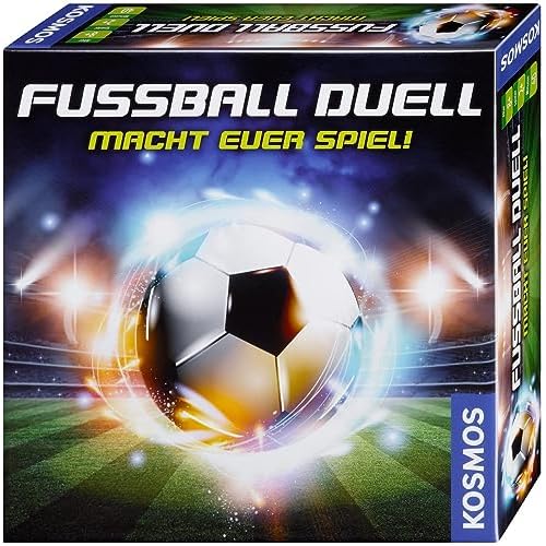 Kosmos FKS6977920 697792 Fußball-Duell, Mach dein Spiel, Taktisches Fußballspiel als Brettspiel, ab 8 Jahre