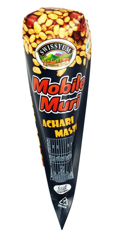 SWISSYUM Mobile Muri Achari Masti | Pack of 40 | Party-Pack Masal...