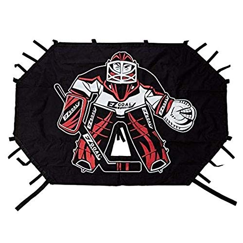 EZGoal Pro Shooter Tutor for Hockey Goal with 5 Targets, Black/Blue/White