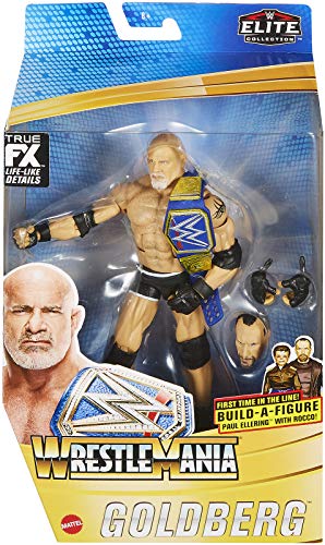Ringside Goldberg - WWE Elite Wrestlemania 37 Mattel Toy Wrestling Action Figure