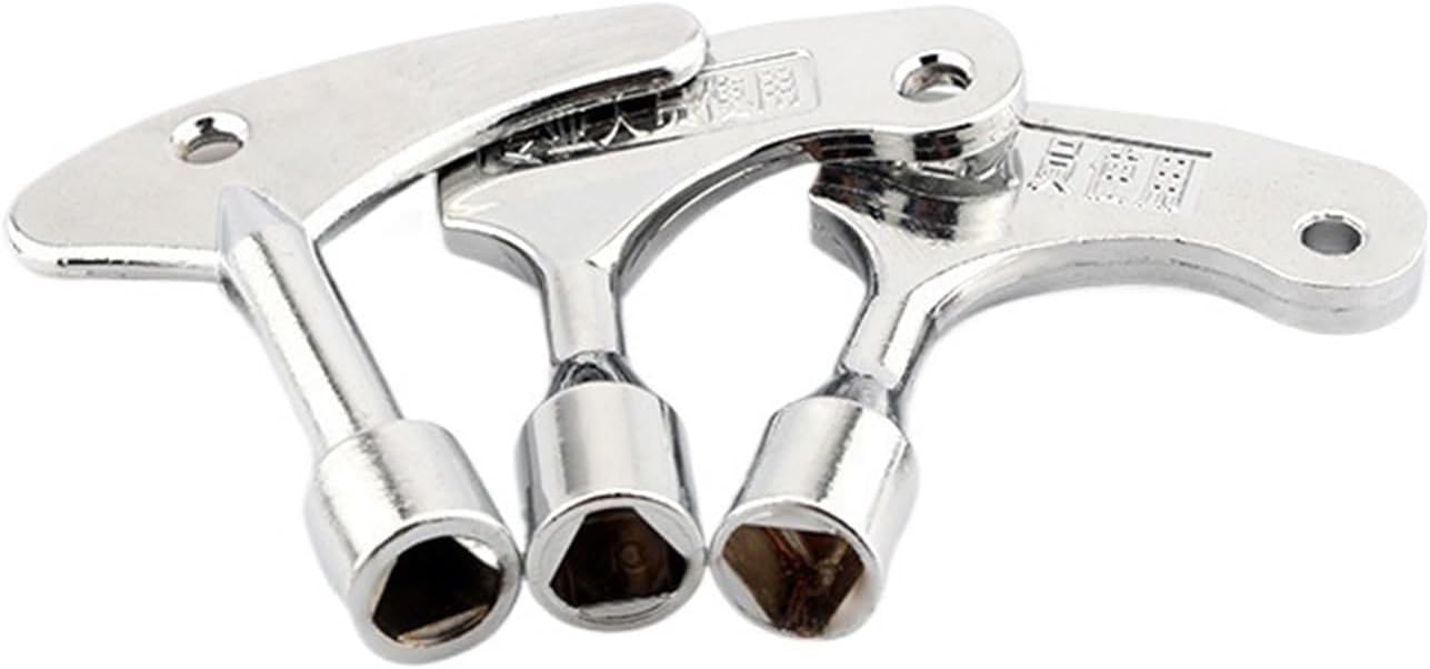 K03 Triangle Hexagonal Key in The Elevator MS705 Electric Control Cabinet Meter Flat Wing Elevator Key Universal(K03-02-A-005)