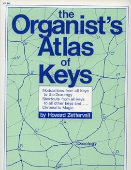 Paperback The Organist's Atlas of Keys Book