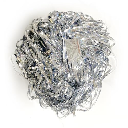 Silver Laser Tinsel Glitter Foil Fringe Curtain Birthday Party Streamers Backdrop Decorations Photo Booth Theme Bachelorette Graduation Decor — view 5