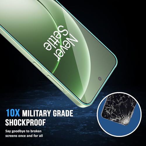 Image of ArmourPro Tempered Glass for OnePlus 15R - 9H Anti Scratch Screen Protector, Edge to Edge Coverage, HD Clarity, Smooth Touch, Case Friendly | Black, Pack of 2