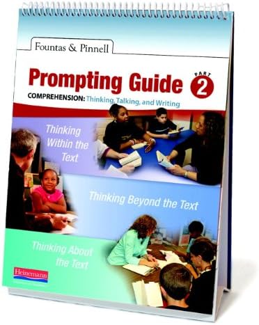 Fountas & Pinnell Prompting Guide, Part 2 for Comprehension: Thinking, Talking, and Writing